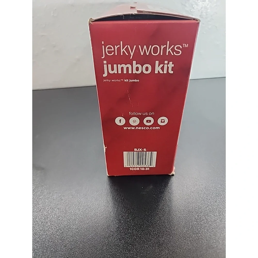 Nesco BJX-5,‎ Jerky Works Jumbo Kit, Red New